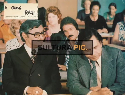 Vintage Original Photo, Michel Galabru in "La grande récré" by Claude Pierson - 1976