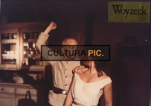 Vintage Original Photo, Klaus Kinski and Eva Mattes in "Woyzeck" by Werner Herzog - 1979