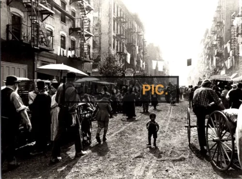 BW Set of 4 Photographies of Drama Film "Ragtime" Directed by: Milos Forman - 1981