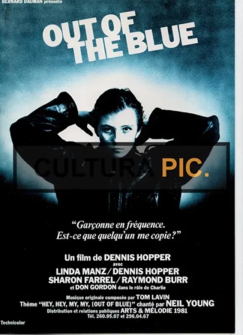 Poster of Linda Manz in "Out of the Blue" by Dennis Hopper - 1980
