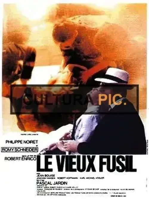 Cinema Poster of the Film "Le vieux fusil" by Robert Enrico - 1975