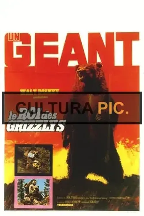 Cinema Poster of the Film "King of the Grizzlies" by  Ron Kelly, a Walt Disney Production - 1970