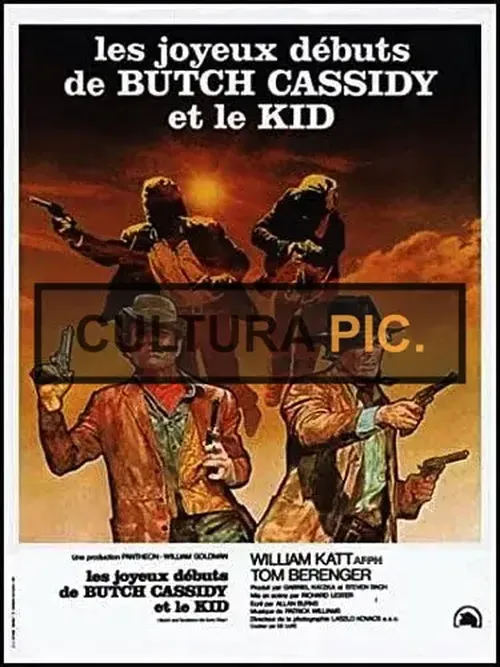 Cinema Poster of the Film "Butch and Sundance: The Early Days" by Richard Lester - 1979