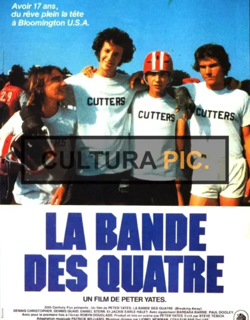 Cinema Poster of the Film "Breaking Away" by Peter Yates - 1979