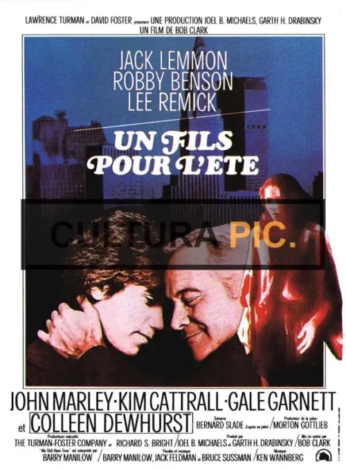 Cinema Poster of the Film "Tribute" by Bob Clark - 1980