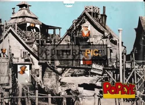 Folder of the Film "Popeye" by Robert Altman - 1980