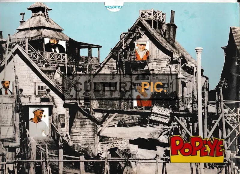 Folder of the Film "Popeye" by Robert Altman - 1980