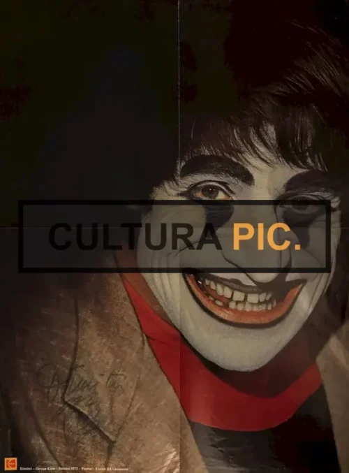 Poster of a Swiss Clown Named "Dimitri" for Kodak Advertisement - 2014