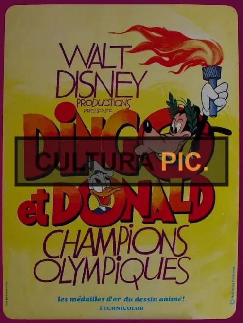 Cinema Poster of the Film "Superstar Goofy" by Walt Disney - 1972
