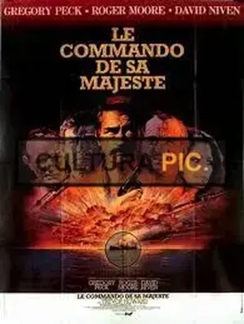 Cinema Poster of the Film "The Sea Wolves" by Andrew V. McLaglen - 1980