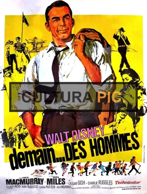 Cinema Poster of the Film "Follow Me, Boys!" by Norman Tokar, a Walt Disney Production - 1966