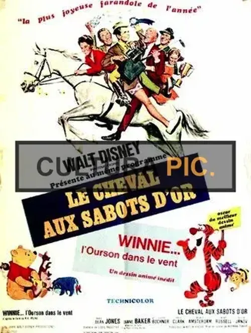 Cinema Poster of Film "The Horse in the Gray Flannel Suit" by Norman Tokar, a Walt Disney Production - 1968