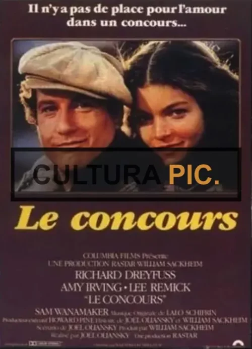 Cinema Poster of Film "The Competition" by Joel Oliansky - 1980
