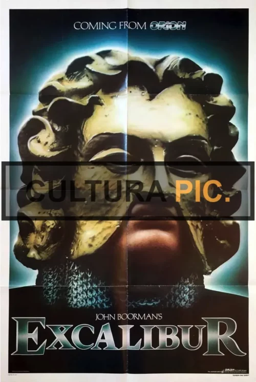 Cinema Poster of Film "Excalibur" by John Boorman - 1981