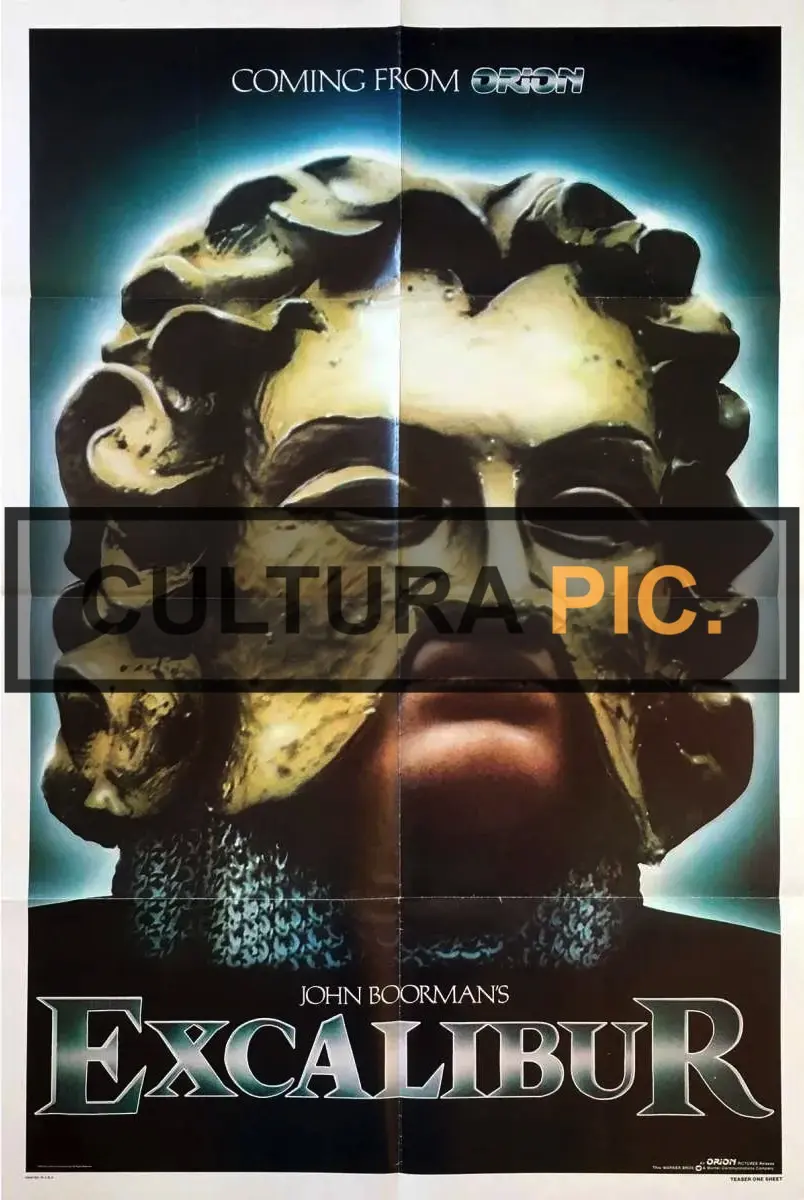Cinema Poster of Film "Excalibur" by John Boorman - 1981