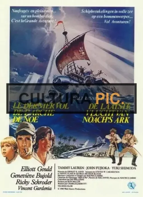 Cinema Poster of Film "The Last Flight of Noah's Ark" by Charles Jarrott - 1980