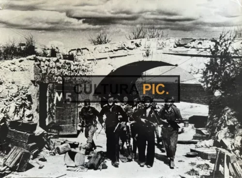 Vintage Original B&W Photo, The Liberation of Sevastopol in 1944