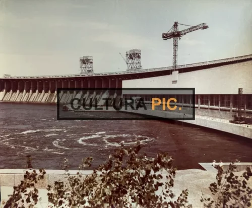 Vintage Original Photo, The Dnipro Hydroelectric Power Plant 1569MW - 1932