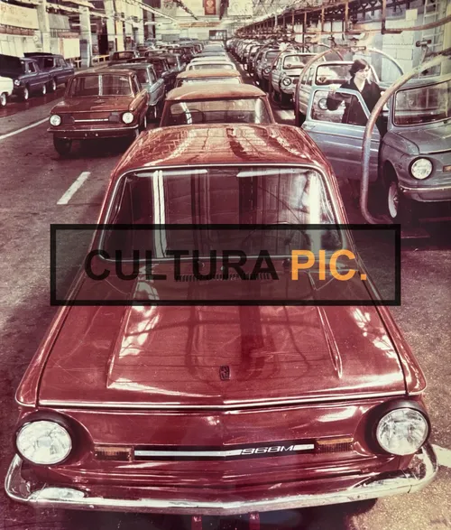 Vintage Original Photo, A Compact Car Called "ZAZ-968" - 1971