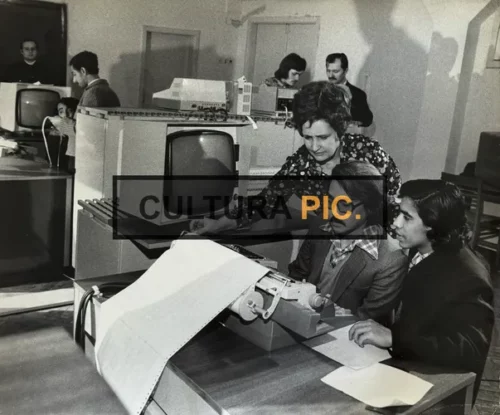 Vintage Original B&W Photo, Foreign Students Studying in Ukraine - 1945